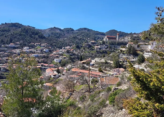 Lägenhet Kyperounta Troodos Mountain House *